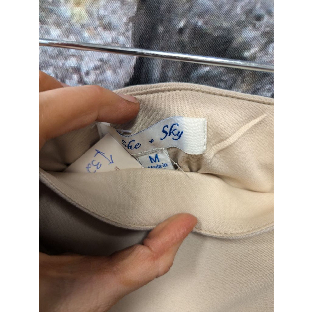 She Sky Knee-Length Skirt, Size L - Picture 3 of 5